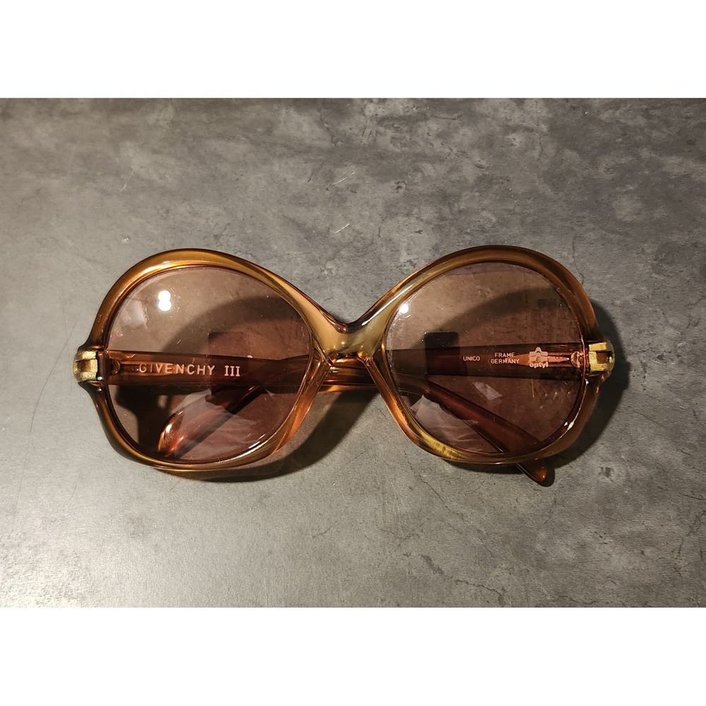 RARE Pre-owned Givenchy III large Sunglasses German Frames 54□18 1407